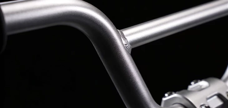 Motorcycle handlebar with E-Mark certification from Raxy